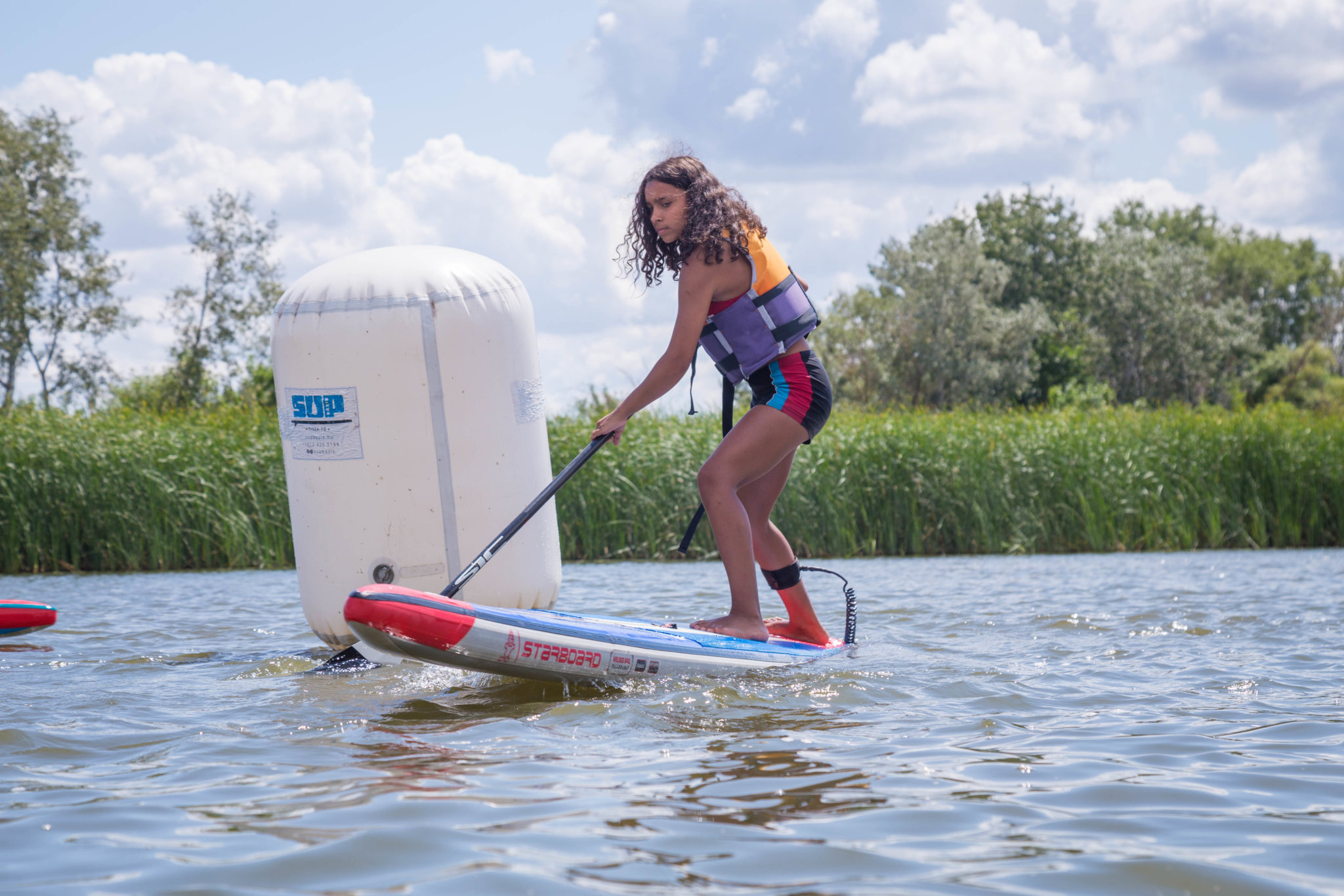 Kalucza Zsaklin SUP versenyző