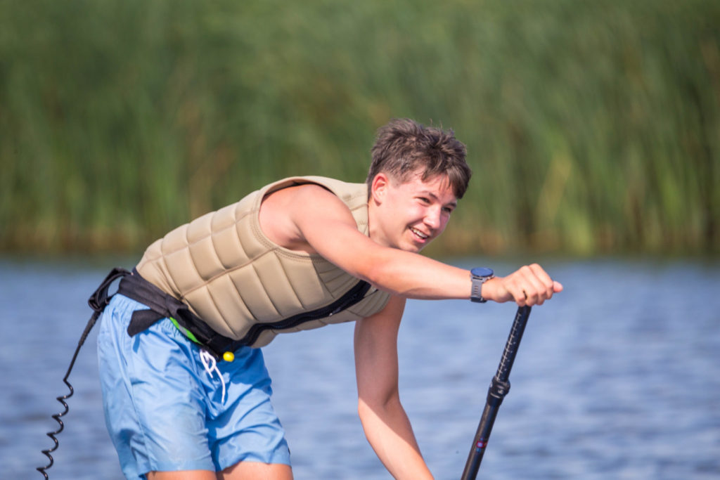 Horvát Barni SUP versenyző